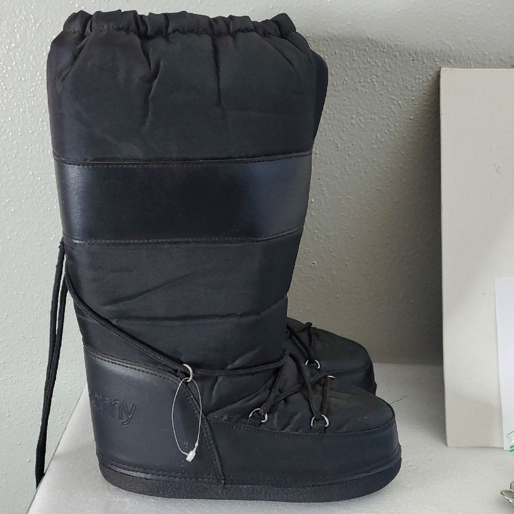 Penny Loves Kenny Black Snow Ski Boots Size 6